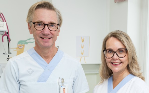 Magnus Domellöf och Christina West.